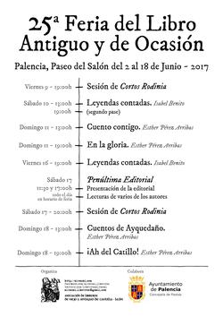 25ª Feria del Libro Antiguo y Ocasión de Palencia